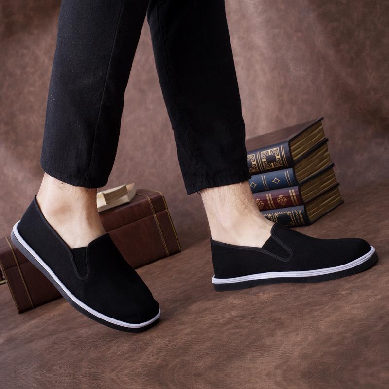 Cloth shoes lasagna black cloth shoes rubber sole imitation tire men s cotton cloth shoes 45
Cloth shoes lasagna black cloth shoes rubber sole imitation tire men s cotton cloth shoes 45