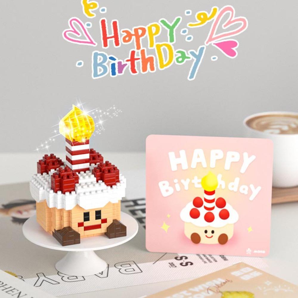 Торт Будівельні блоки DIY Будівельна цегла Іграшки Креативний набір блоків Прикраси для робочого столу B-With Ligth
Торт Будівельні блоки DIY Будівельна цегла Іграшки Креативний набір блоків Прикраси для робочого столу B-With Ligth