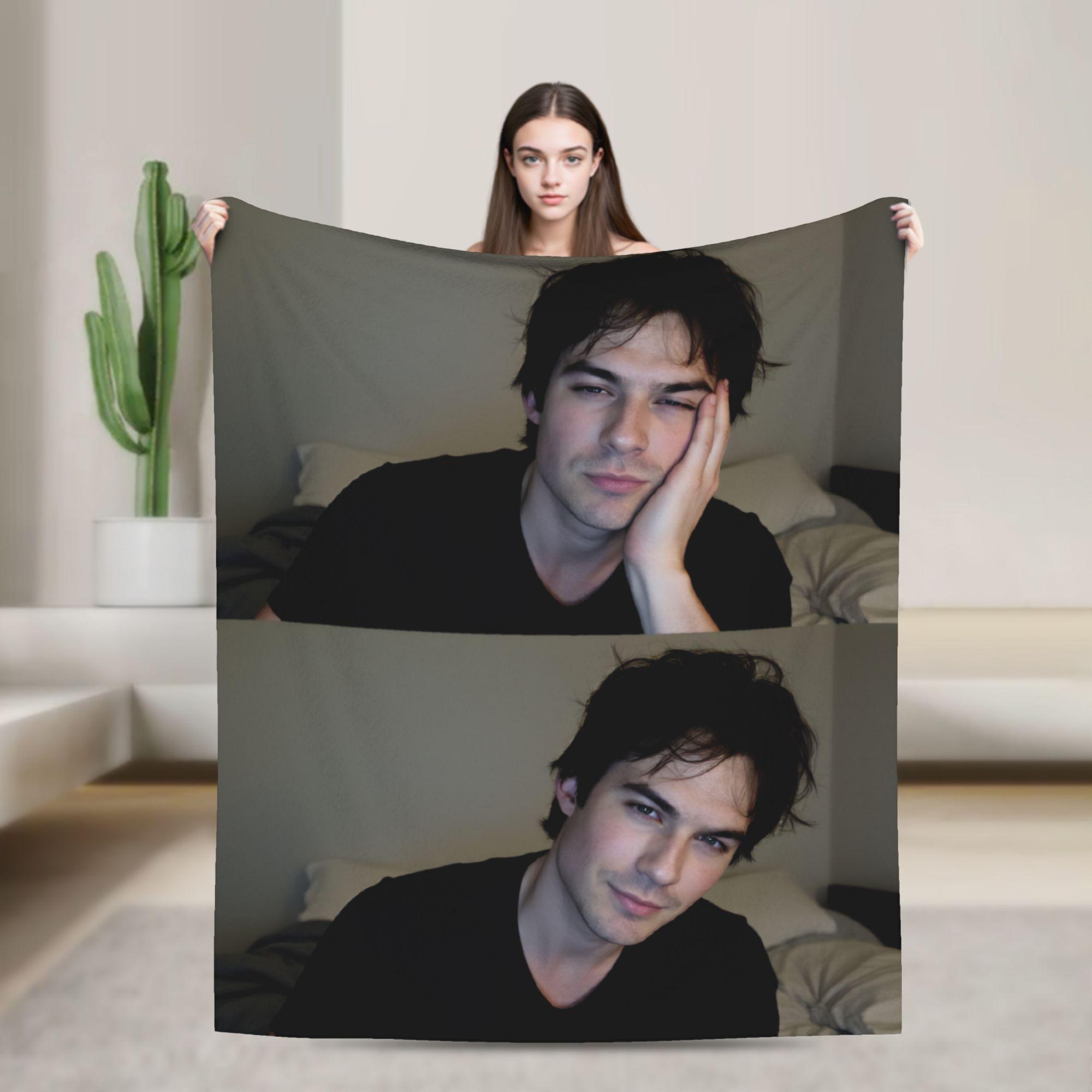Damon Salvatore The Vampire Diaries Plush Blanket Students Flannel Throw Blanket Design Quality Bedspread Birthday Gift 75x90cm
Damon Salvatore The Vampire Diaries Plush Blanket Students Flannel Throw Blanket Design Quality Bedspread Birthday Gift 75x90cm