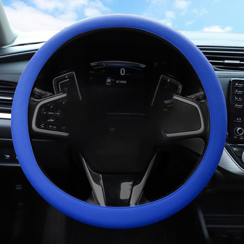 Автомобильный универсальный силиконовый чехол на руль, эластичный чехол для перчаток, текстура, мягкий, многоцветный, автоукрашение, аксессуары для поделок синий
Автомобильный универсальный силиконовый чехол на руль, эластичный чехол для перчаток, текстура, мягкий, многоцветный, автоукрашение, аксессуары для поделок синий