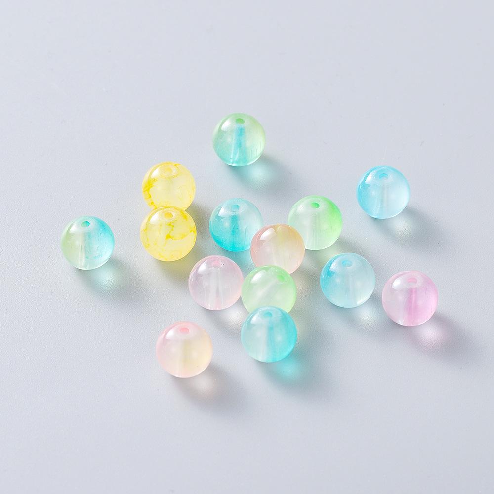 10mm Gradient Two-Color Round Glass Beads for DIY Jewelry Making 20 beads (10mm, hole 1.5mm)
10mm Gradient Two-Color Round Glass Beads for DIY Jewelry Making 20 beads (10mm, hole 1.5mm)