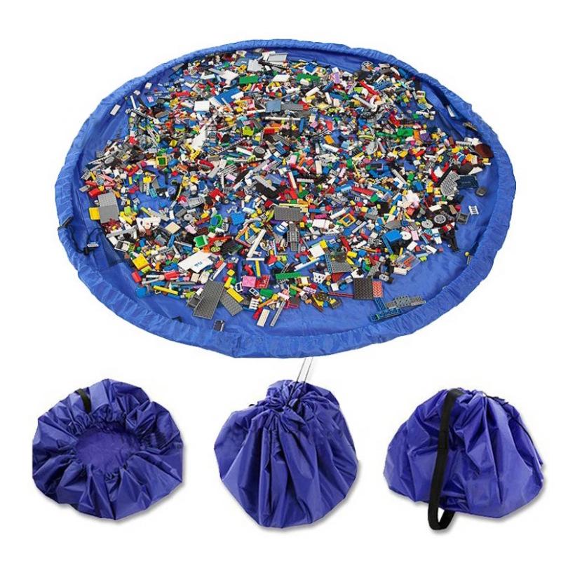 Baby Toy Storage Bag & Play Mat Small 45cm синий
Baby Toy Storage Bag & Play Mat Small 45cm синий