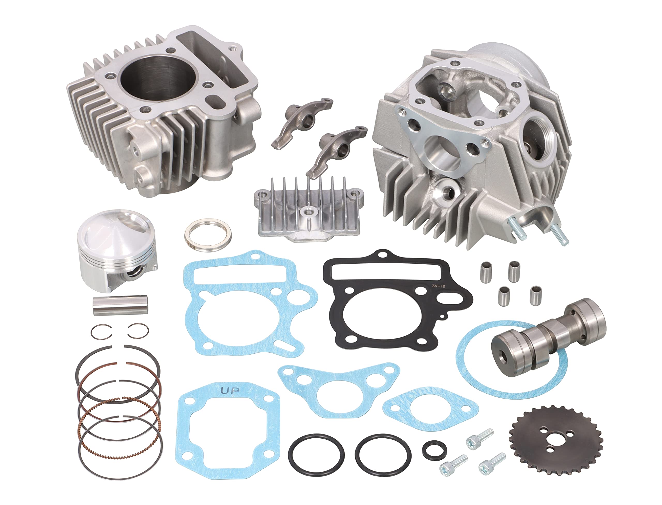 KITACO 2 Bore Up Kit 88cc Aluminum Cast Iron Sleeve Cylinder Monkey Gorilla Ducks Jazz Magna 50 Shary not Super Cub 50 STD-Type (12V) (AT available)
KITACO 2 Bore Up Kit 88cc Aluminum Cast Iron Sleeve Cylinder Monkey Gorilla Ducks Jazz Magna 50 Shary not Super Cub 50 STD-Type (12V) (AT available)