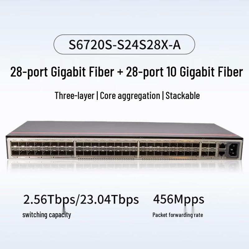 Huawei S6720S-S24S28X-A Enterprise 10G Fiber Switch
Huawei S6720S-S24S28X-A Enterprise 10G Fiber Switch