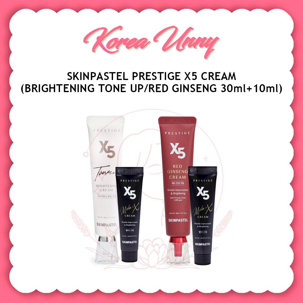 SKINPASTEL ПРЕСТИЖ X5 КРЕМ 30мл+10мл (Осветляющий тонирующий крем/Крем с красным женьшенем)
SKINPASTEL ПРЕСТИЖ X5 КРЕМ 30мл+10мл (Осветляющий тонирующий крем/Крем с красным женьшенем)