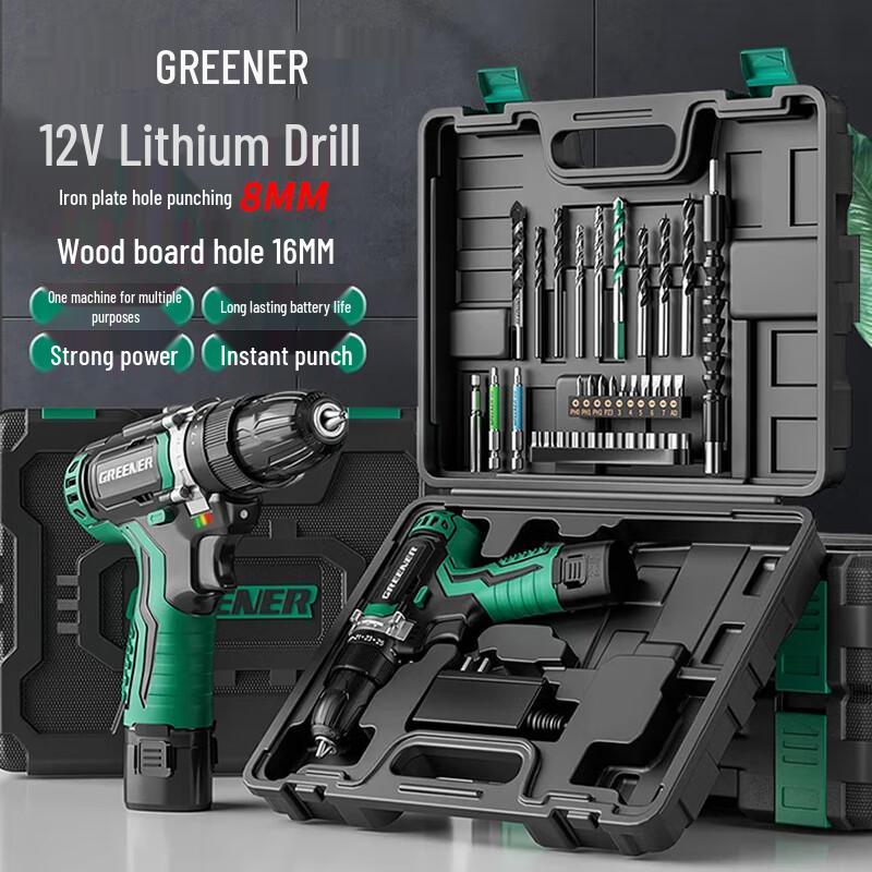 GreenForest Cordless Power Tools & Accessories CN plug (adapter included)
GreenForest Cordless Power Tools & Accessories CN plug (adapter included)