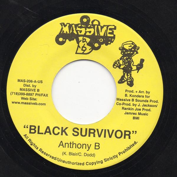 7inch Record ANTHONY B / CHEZIDEK - Black Survivor / Holy Mount Zion MAS206 Massive B 2002 US Reggae, Ska & Dub Used
7inch Record ANTHONY B / CHEZIDEK - Black Survivor / Holy Mount Zion MAS206 Massive B 2002 US Reggae, Ska & Dub Used