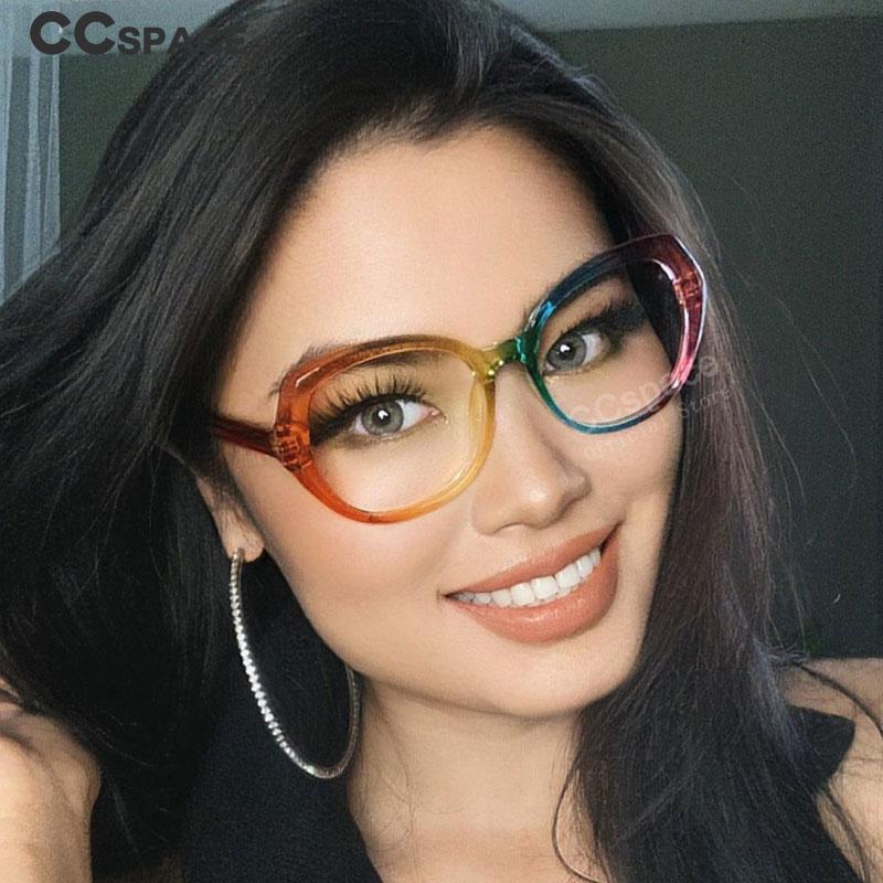 Round Rainbow Glasses Frames Anti Blue Light Women Fashion Computer Eyeglasses Customizable Prescription Glasses 53701
Round Rainbow Glasses Frames Anti Blue Light Women Fashion Computer Eyeglasses Customizable Prescription Glasses 53701