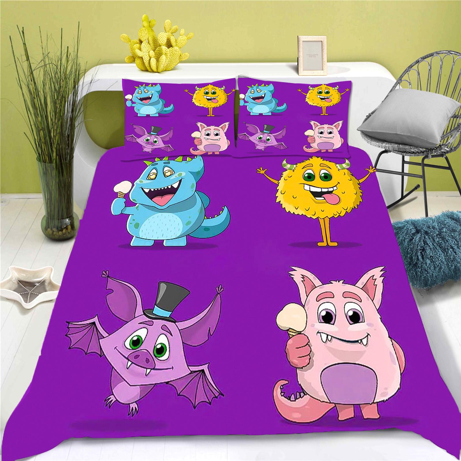 Comforter Cartoon Little Monster Cartoon Girls Like Home Adult Bedroom Children Comforter Bedding Comforter (quilt)-EU Single(135*200cm)3pcs
Comforter Cartoon Little Monster Cartoon Girls Like Home Adult Bedroom Children Comforter Bedding Comforter (quilt)-EU Single(135*200cm)3pcs
