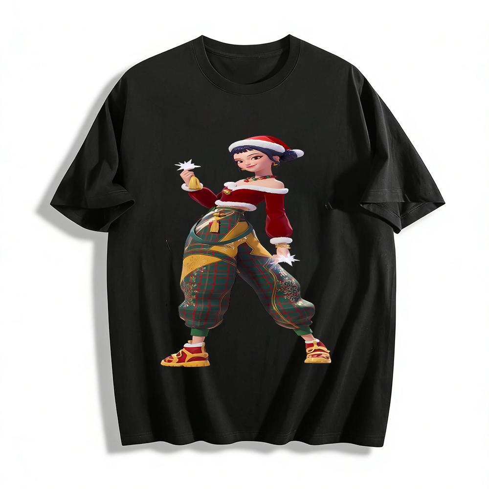 Christmas Themed Off Shoulder Girl Print Long Sleeve Top Casual Loose Crew Neck Sweatshirt Pure cotton T-shirt 6XL
Christmas Themed Off Shoulder Girl Print Long Sleeve Top Casual Loose Crew Neck Sweatshirt Pure cotton T-shirt 6XL