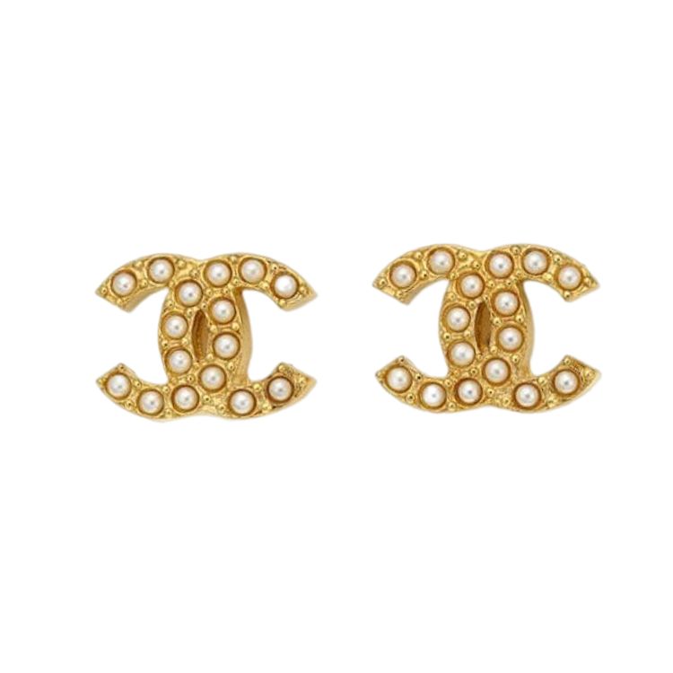 Chanel Classic Logo Double C Metal Rhinestone Earrings Women earrings AB8917-B08682-NJ334 Box+Padding Board,F,Gold
Chanel Classic Logo Double C Metal Rhinestone Earrings Women earrings AB8917-B08682-NJ334 Box+Padding Board,F,Gold