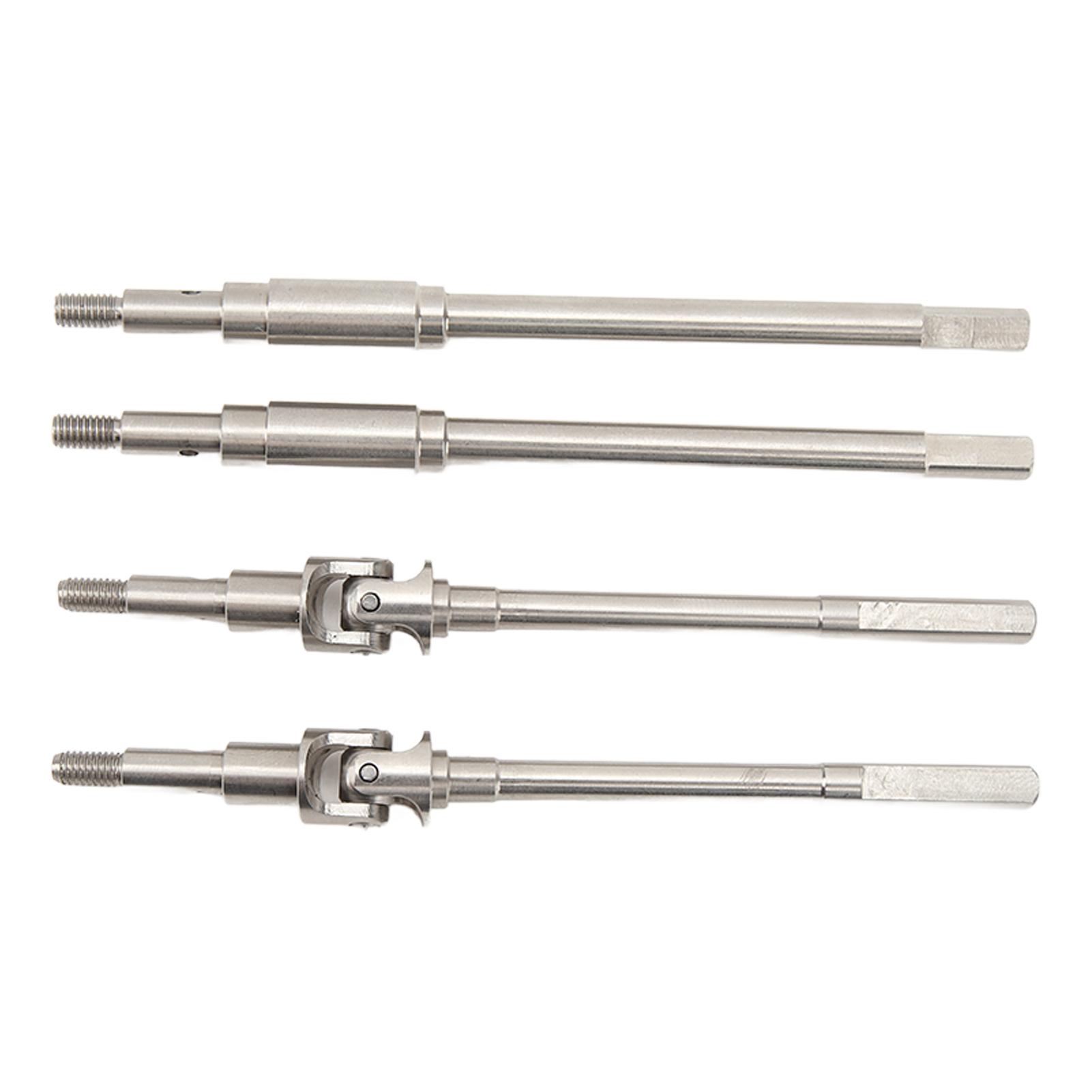 Stainless Steel RC Car Axle Shaft Front Rear Axle Drive Shaft CVD Set for FMS 110 Explorer
Stainless Steel RC Car Axle Shaft Front Rear Axle Drive Shaft CVD Set for FMS 110 Explorer