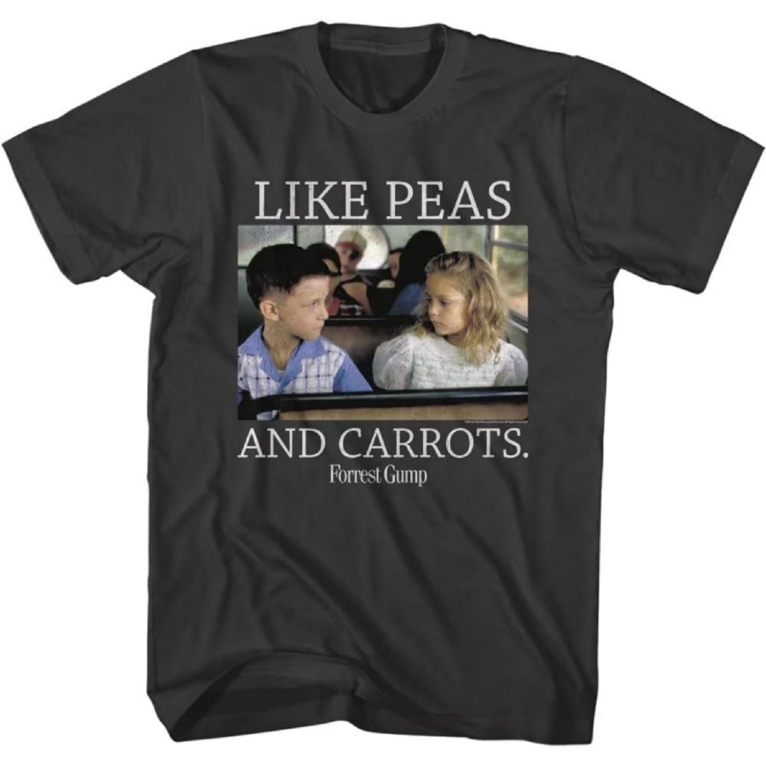 Forrest Gump 90s Movie Like Peas and Carrots Vintage Style Adult Short Sleeve T Shirts Graphic Tees XXXXXL чорний
Forrest Gump 90s Movie Like Peas and Carrots Vintage Style Adult Short Sleeve T Shirts Graphic Tees XXXXXL чорний