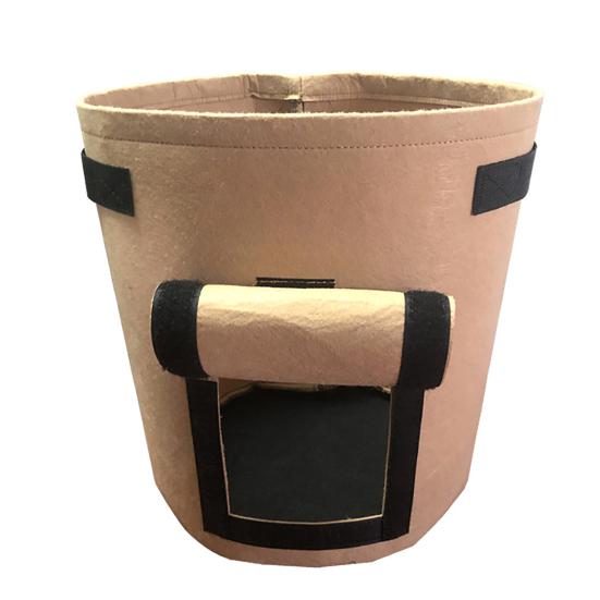 Flowerpot Fabric Grow with Bags Side Hook Handles And And Loop Opening S коричневий
Flowerpot Fabric Grow with Bags Side Hook Handles And And Loop Opening S коричневий