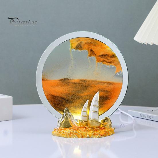 Движущееся песочное художественное украшение 3D глубоководный песчаный пейзаж в движении круглое стекло жидкая движущаяся картина из зыбучего песка расслабляющая динамическая картина из песочного искусства D синий
Движущееся песочное художественное украшение 3D глубоководный песчаный пейзаж в движении круглое стекло жидкая движущаяся картина из зыбучего песка расслабляющая динамическая картина из песочного искусства D синий