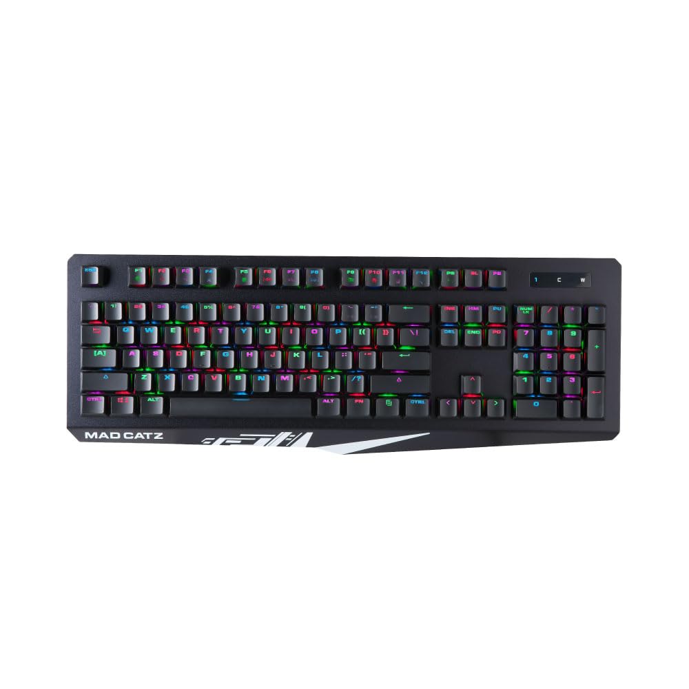 Mad Catz 4 Gaming Keyboard Red Switch Black 2 Year Warranty RGB Mechanical S.T.R.I.K.E. KS13MMUSBL000-0J
Mad Catz 4 Gaming Keyboard Red Switch Black 2 Year Warranty RGB Mechanical S.T.R.I.K.E. KS13MMUSBL000-0J