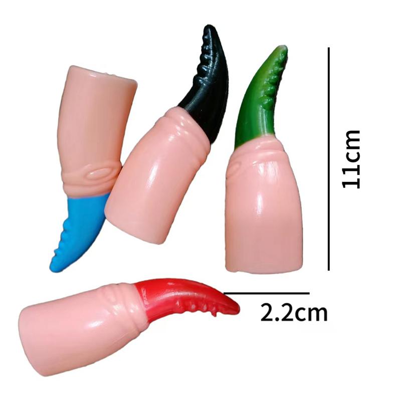 10Pcs Funny Halloween Fake Finger Creative Colourful Ghost Festival Witch Nail Cover Masquerade Party Children S Prank Toys Gift OneSize
10Pcs Funny Halloween Fake Finger Creative Colourful Ghost Festival Witch Nail Cover Masquerade Party Children S Prank Toys Gift OneSize