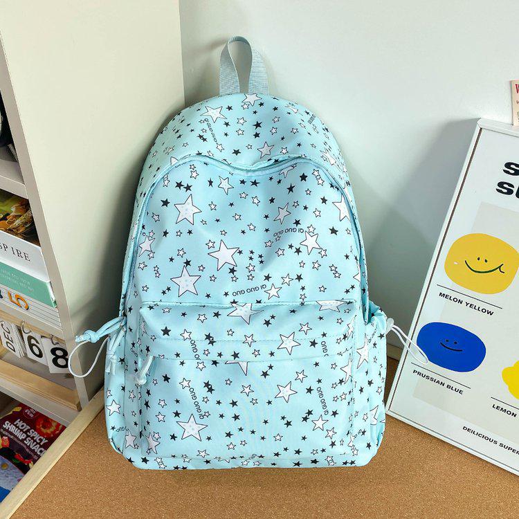 Versatile Japanese & Korean Style Backpack for Girls - Ideal for Junior High, High School, College, Elementary, Mori Style, Five-Star Design. синий
Versatile Japanese & Korean Style Backpack for Girls - Ideal for Junior High, High School, College, Elementary, Mori Style, Five-Star Design. синий