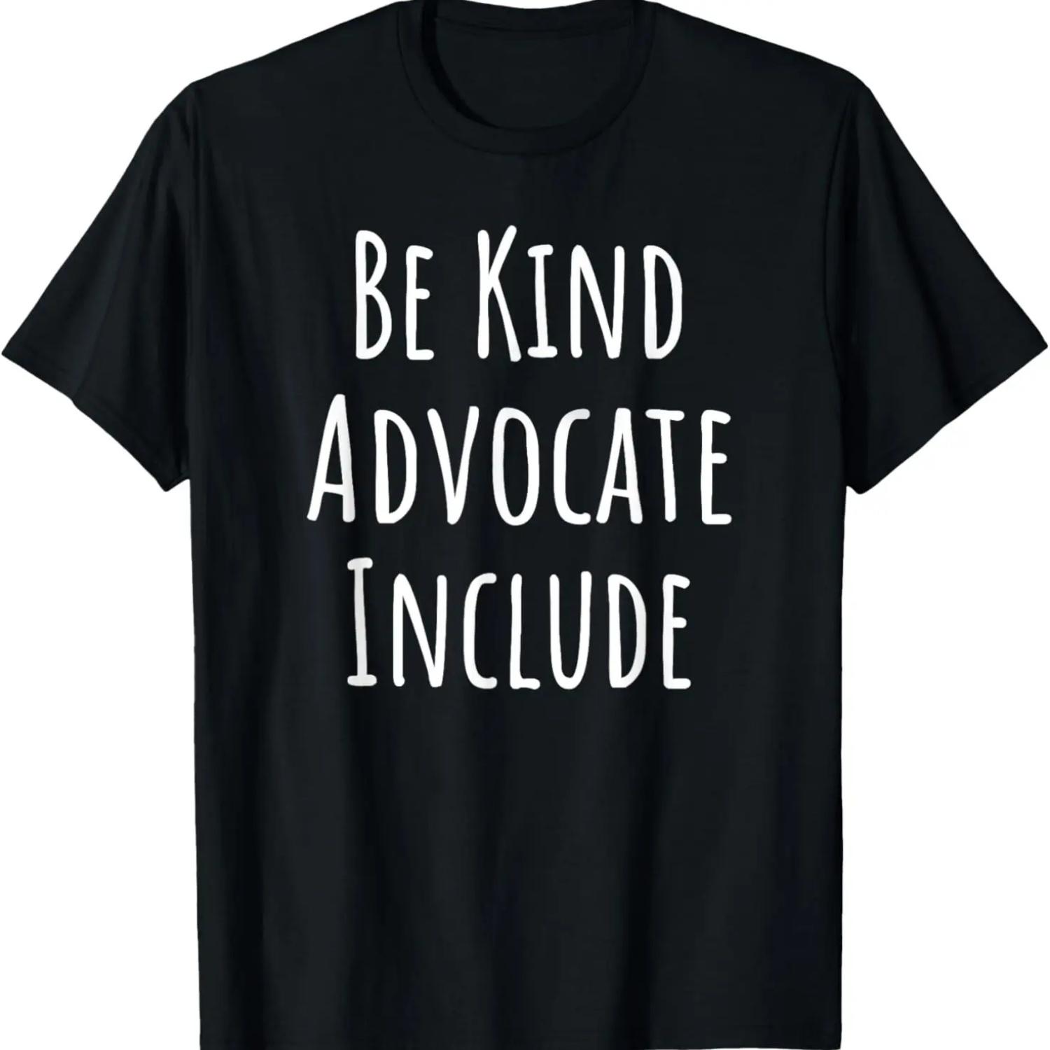 Be Kind Advocate Include Kindness T-Shirt S чёрный
Be Kind Advocate Include Kindness T-Shirt S чёрный