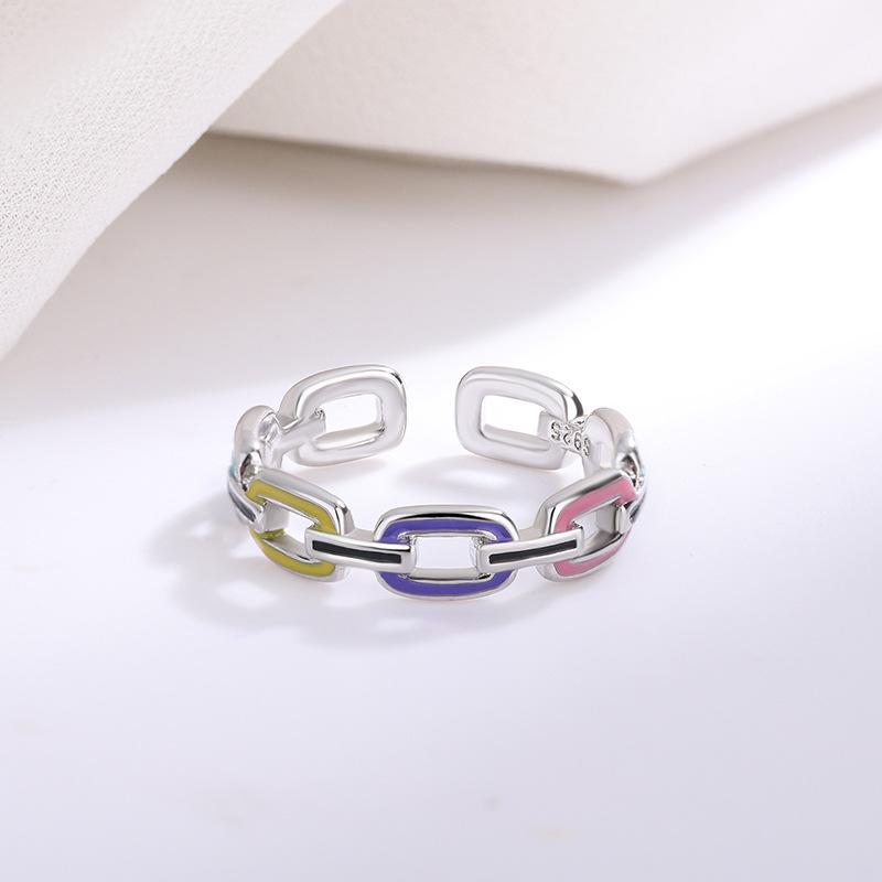 Buyee 925 Sterling Silver Ring Finger Excellent Colored Double Circle Open Ring for Woman Fashion Party Fine Jewelry Ring resizable
Buyee 925 Sterling Silver Ring Finger Excellent Colored Double Circle Open Ring for Woman Fashion Party Fine Jewelry Ring resizable