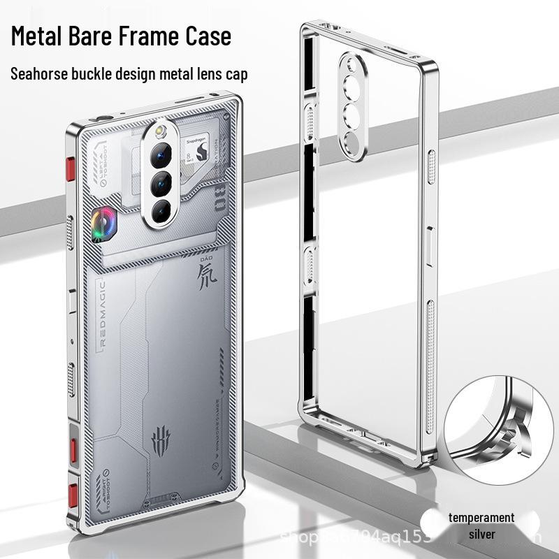 Seam Buckle Metal Frame Phone Case for Red Magic 10Air/8spro+/8pro/8pro+ Remagic 8s Pro+ Frame & Lens
Seam Buckle Metal Frame Phone Case for Red Magic 10Air/8spro+/8pro/8pro+ Remagic 8s Pro+ Frame & Lens