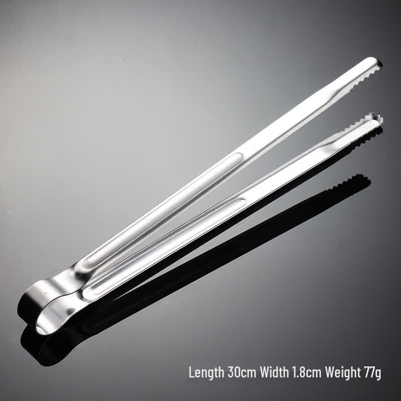 Stainless Steel Korean BBQ Food Tongs
Stainless Steel Korean BBQ Food Tongs