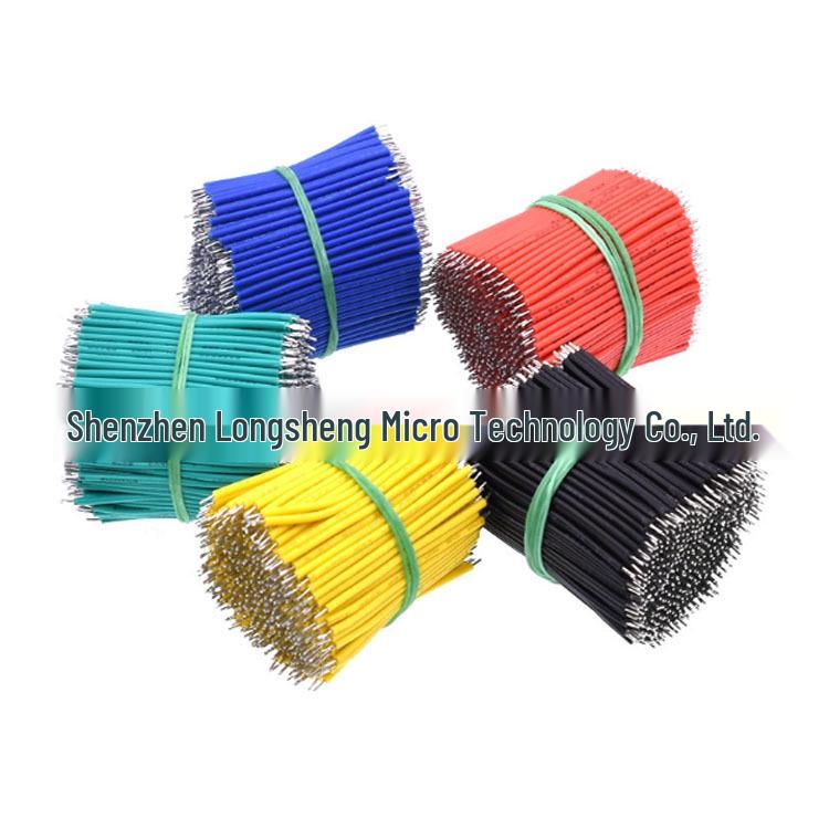 24AWG Tinned Copper Connection Wire, Double-Ended Thin Conductor for Electronic Wiring and Harnesses 3CM (500 pieces)
24AWG Tinned Copper Connection Wire, Double-Ended Thin Conductor for Electronic Wiring and Harnesses 3CM (500 pieces)