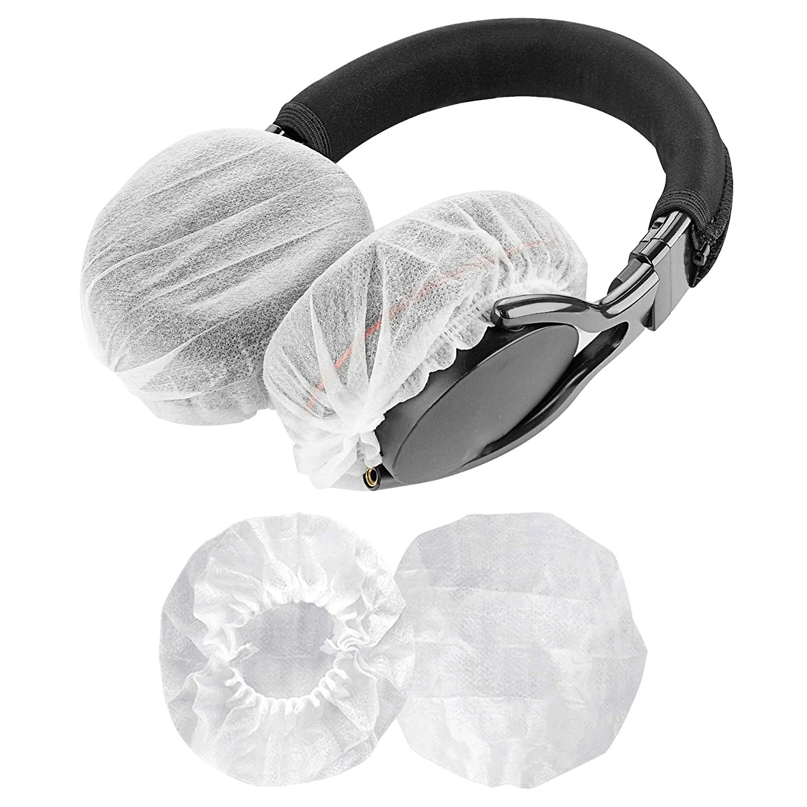 200 pieces of multicolored fabric ear and dustproof ear pad covers for and large headphone headsets 7cm (100 pairs) antibacterial, ball-shaped, білий
200 pieces of multicolored fabric ear and dustproof ear pad covers for and large headphone headsets 7cm (100 pairs) antibacterial, ball-shaped, білий