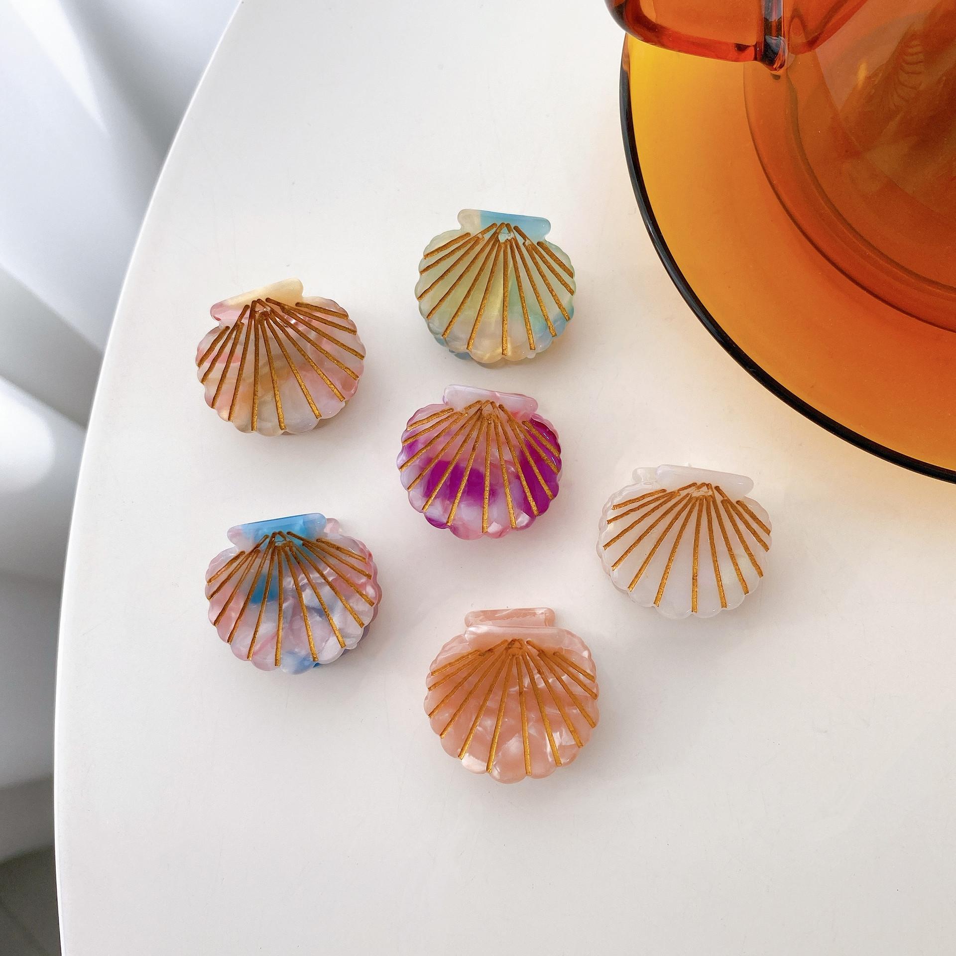 Acetate Shells Small Hair Clip Sweet Cute Design Hawaiian Style Acrylic Hair Claw Clips Hair Styling Accessories for Women Girls небесно-голубой
Acetate Shells Small Hair Clip Sweet Cute Design Hawaiian Style Acrylic Hair Claw Clips Hair Styling Accessories for Women Girls небесно-голубой