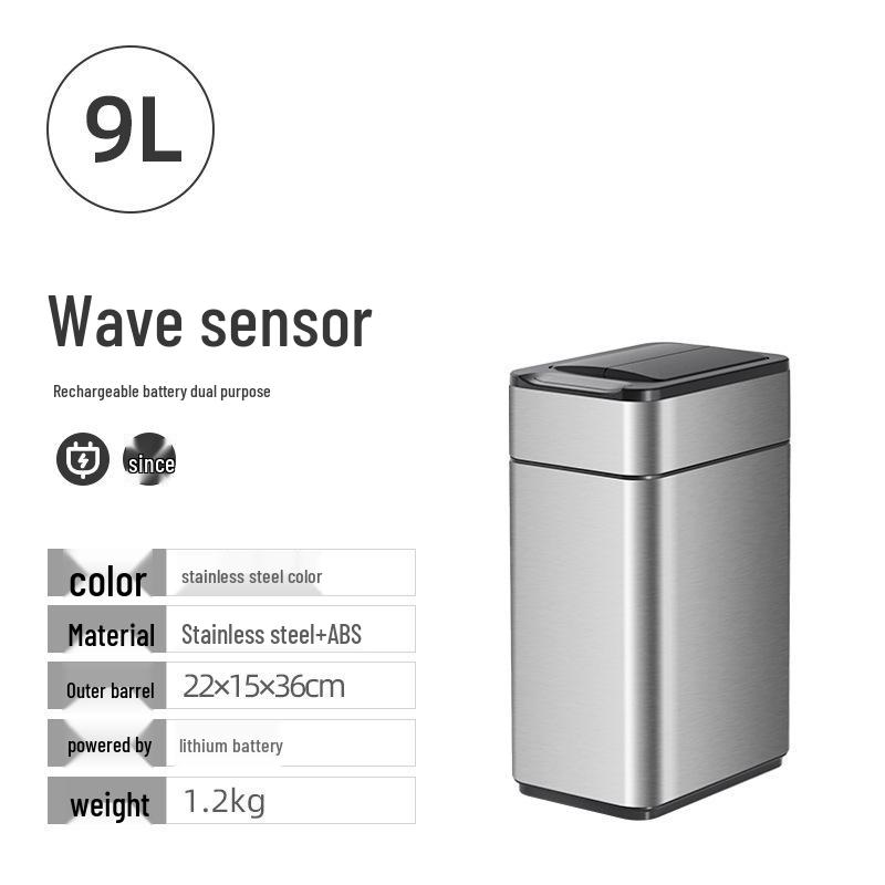 Automatic Large Smart Sensor Trash Can with Lid for Kitchen, Bathroom, Office, and Living Room
Automatic Large Smart Sensor Trash Can with Lid for Kitchen, Bathroom, Office, and Living Room