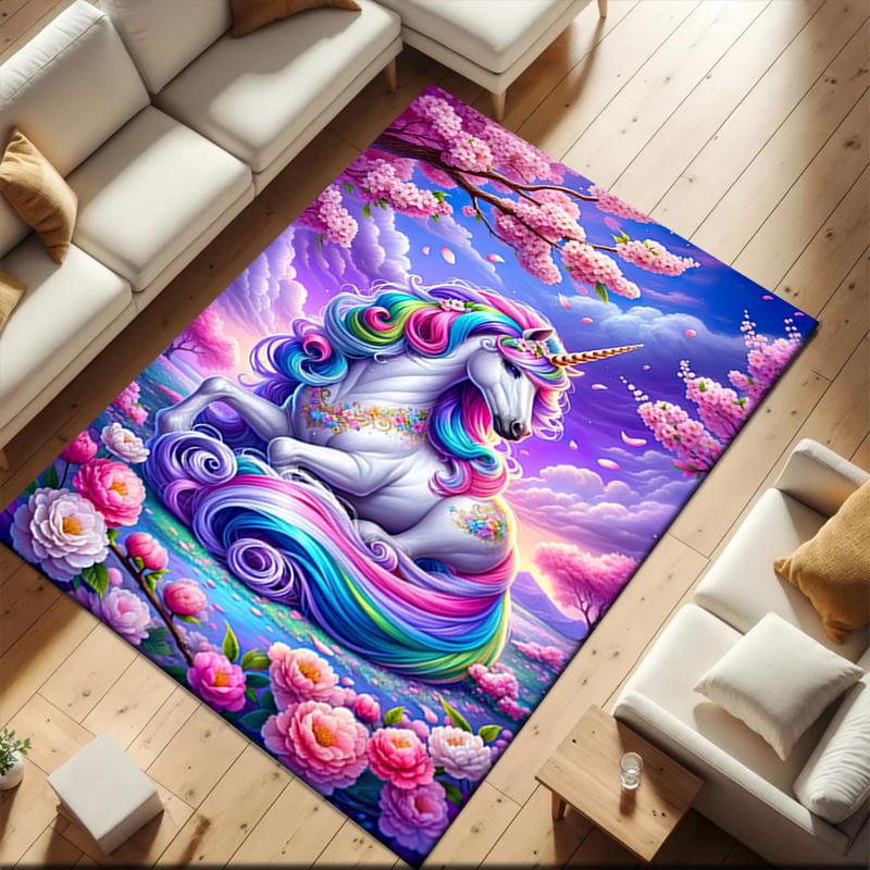 1pc Purple unicorn Carpet Rug for Living Room Bedroom Home Sofa Decoration,Kids play Non-slip Floor Mat 40x60cm( 15x23in )
1pc Purple unicorn Carpet Rug for Living Room Bedroom Home Sofa Decoration,Kids play Non-slip Floor Mat 40x60cm( 15x23in )