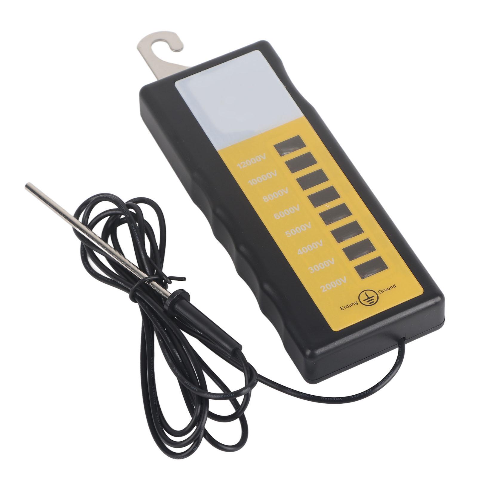 Fence Voltage Tester Portable Electric 8 Indicate Lights Fence Fault Finder Voltage Meter for Farm
Fence Voltage Tester Portable Electric 8 Indicate Lights Fence Fault Finder Voltage Meter for Farm