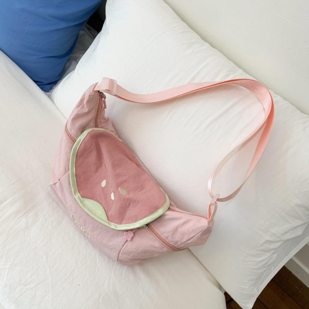 Casual Korean Style Nylon Shoulder Bag Creative Large Capacity Cloth Messenger Bag Tote Bag Lightweight Handbag Girls рожевий
Casual Korean Style Nylon Shoulder Bag Creative Large Capacity Cloth Messenger Bag Tote Bag Lightweight Handbag Girls рожевий