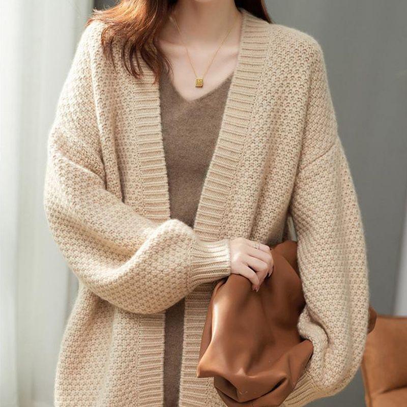Women s 2023 Trendy Loose Knit Cardigan - Spring/Autumn Fashion, Thick, Versatile, Solid Color Sweater 2XL
Women s 2023 Trendy Loose Knit Cardigan - Spring/Autumn Fashion, Thick, Versatile, Solid Color Sweater 2XL