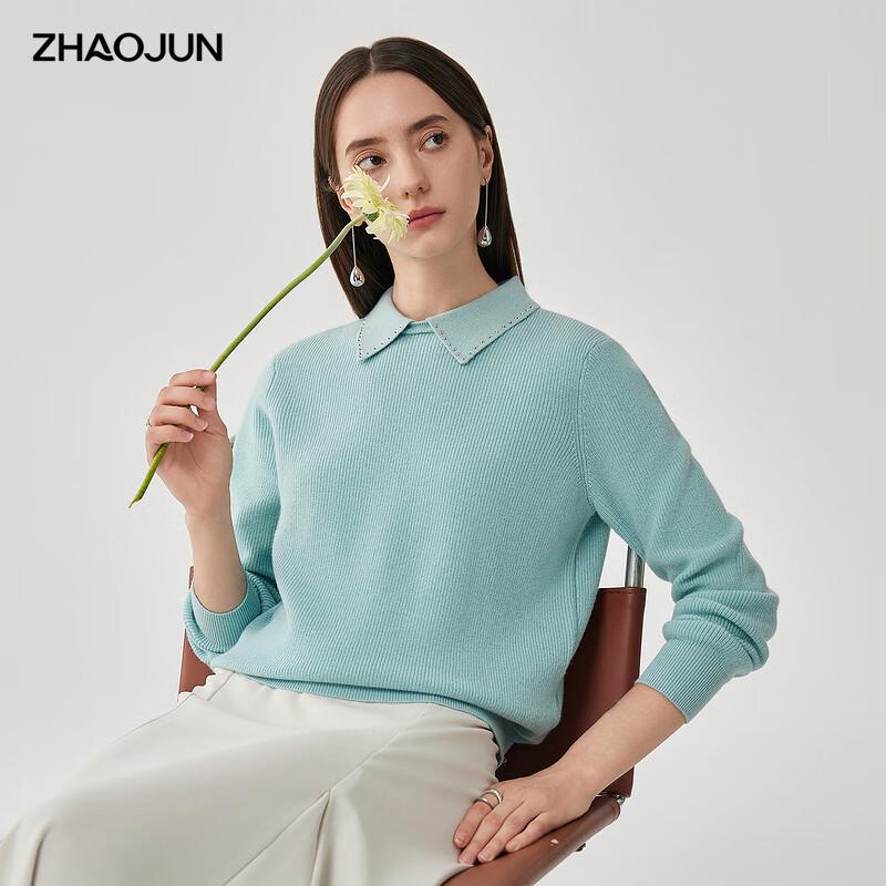 Zhaojun Women s Gentle Simple Polo Neck Wool Sweater M
Zhaojun Women s Gentle Simple Polo Neck Wool Sweater M