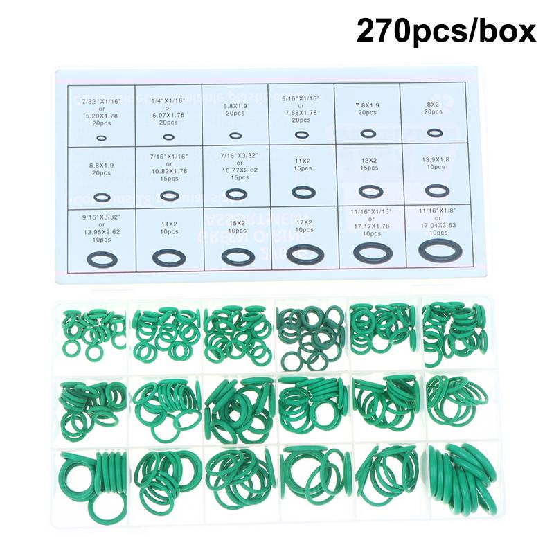 O-Ring Assortment Kit Set Nitrile Rubber High Pressure O-Rings Nbr Sealing Kit For Plumbing Automotive Ac Faucet Repair Gaskets 270pcs
O-Ring Assortment Kit Set Nitrile Rubber High Pressure O-Rings Nbr Sealing Kit For Plumbing Automotive Ac Faucet Repair Gaskets 270pcs