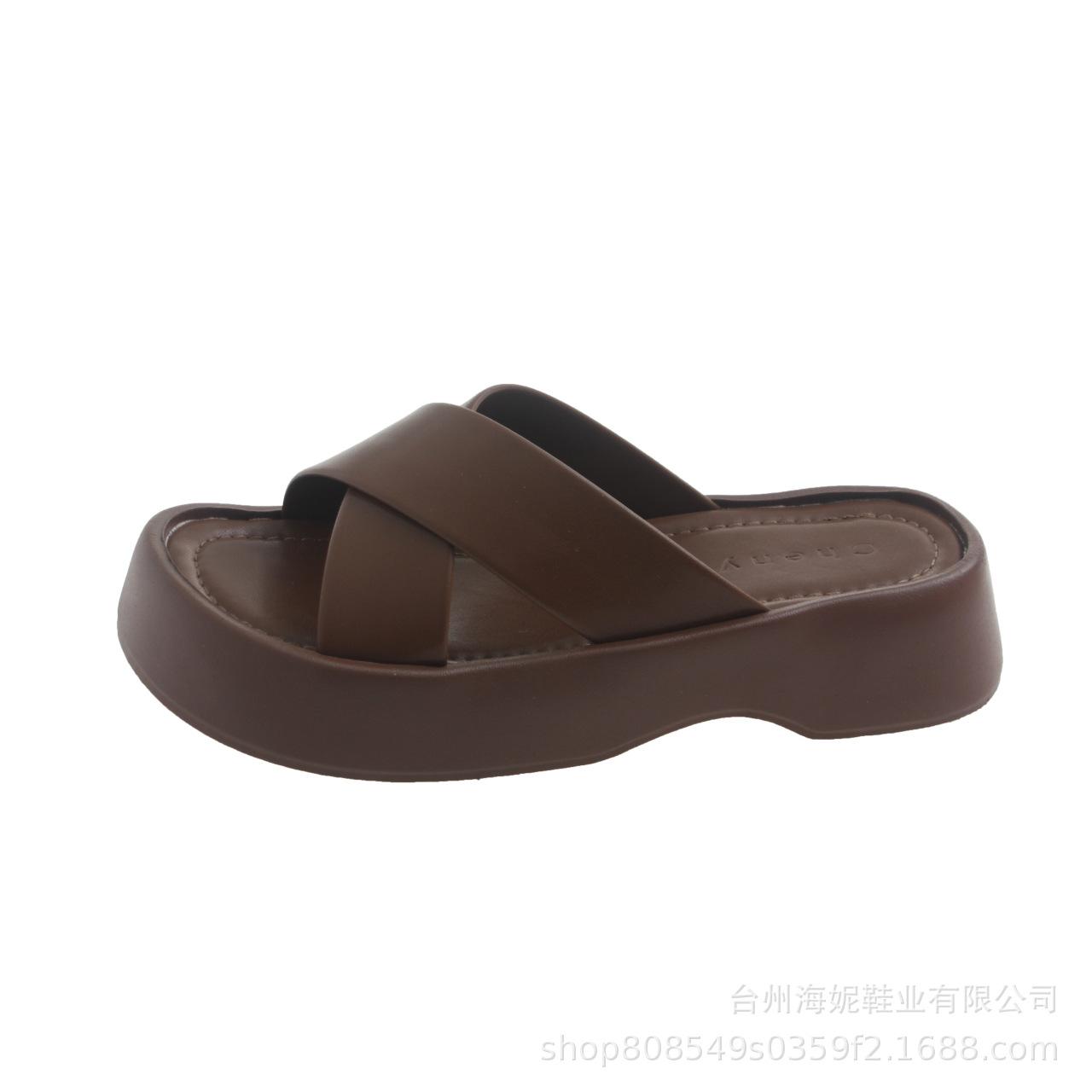 Casual outerwear one-character slippers summer women s 2025 Korean version of thick-soled muffin soles comfortable Roman shoes cool slippers 40 коричневий
Casual outerwear one-character slippers summer women s 2025 Korean version of thick-soled muffin soles comfortable Roman shoes cool slippers 40 коричневий