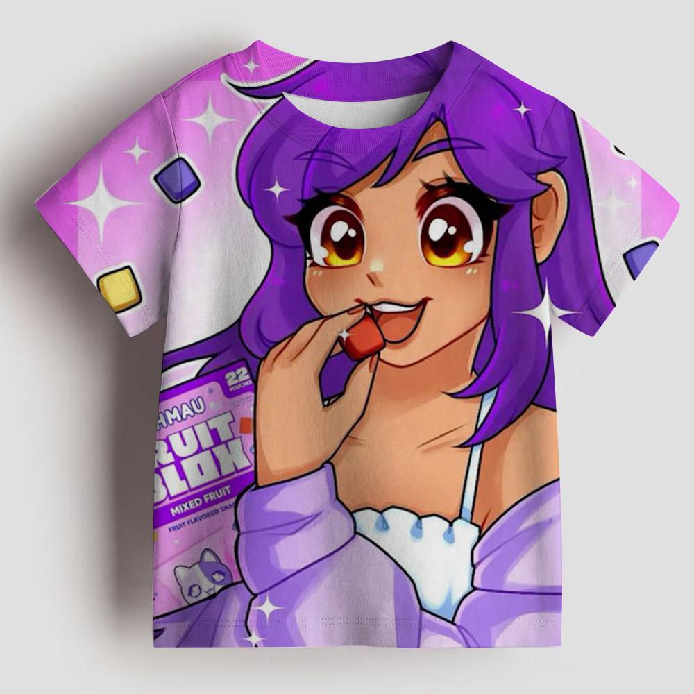 Trendy New Aphmau Cartoon 3D Children s T-shirt Boys Top Baby Summer Short Sleeve Clothes 3-12 Year Old Children s T-shirt Nove 160
Trendy New Aphmau Cartoon 3D Children s T-shirt Boys Top Baby Summer Short Sleeve Clothes 3-12 Year Old Children s T-shirt Nove 160