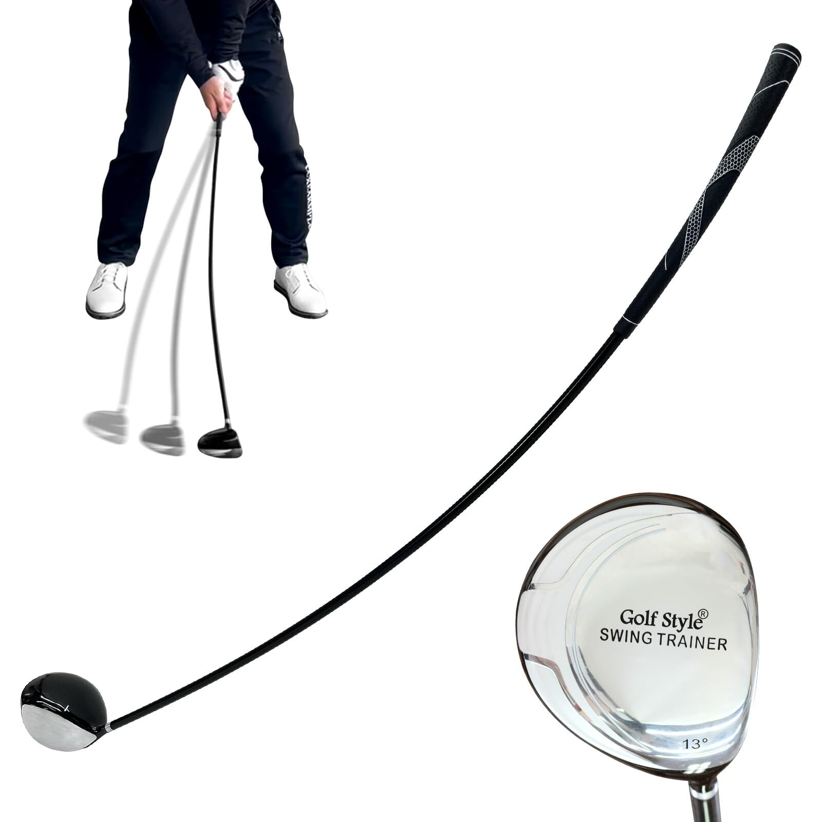 Оборудование для отработки ударов по гольфу GolfStyle Тренажер для отработки ударов по гольфу Тренажер для отработки ударов по гольфу с мягким шафтом Тренажер для отработки ударов по гольфу ... чёрный
Оборудование для отработки ударов по гольфу GolfStyle Тренажер для отработки ударов по гольфу Тренажер для отработки ударов по гольфу с мягким шафтом Тренажер для отработки ударов по гольфу ... чёрный