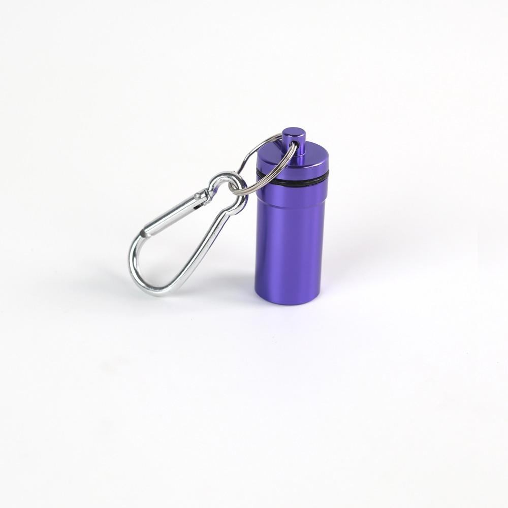 New Mini Portable Pill Case Box Holder Keychain Waterproof Aluminum Container Tablet Storage for Purse Outdoor Camping Travel фіолетовий
New Mini Portable Pill Case Box Holder Keychain Waterproof Aluminum Container Tablet Storage for Purse Outdoor Camping Travel фіолетовий