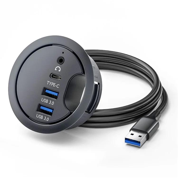 U3-095-HUB05 USB 3.0 концентратор 2xUSB3.0 + 3,5 мм + Type-C 60 мм настольная заглушка разветвитель док-станция
U3-095-HUB05 USB 3.0 концентратор 2xUSB3.0 + 3,5 мм + Type-C 60 мм настольная заглушка разветвитель док-станция