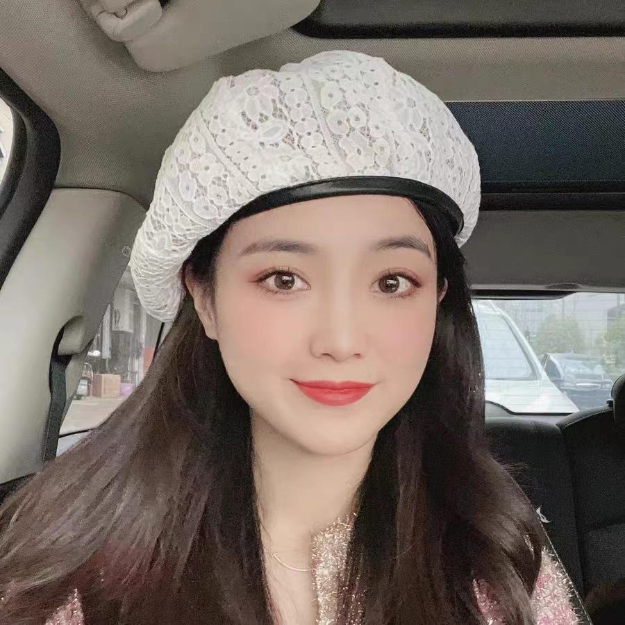 Korean Sweet Lace Beret - Women s French Retro Octagonal Painter Hat for Spring/Summer One Size коричневый
Korean Sweet Lace Beret - Women s French Retro Octagonal Painter Hat for Spring/Summer One Size коричневый