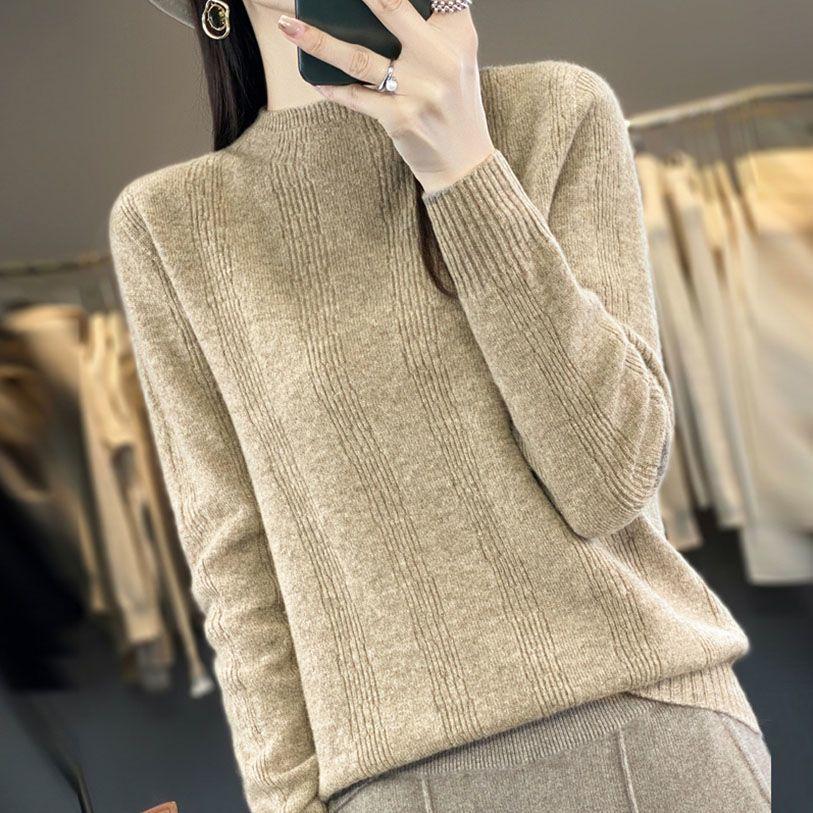 Женский свитер-пуловер, весенний корейский вариант, однотонный свободный вязаный свитер, короткий топ, весенний и осенний базовый топ для женщин XL верблюд
Женский свитер-пуловер, весенний корейский вариант, однотонный свободный вязаный свитер, короткий топ, весенний и осенний базовый топ для женщин XL верблюд