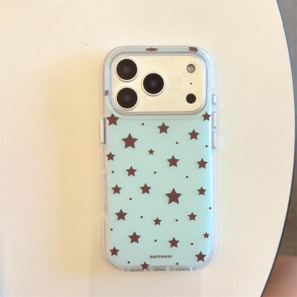 Red Polka Dot Star Case for Apple 17/16/ProMax - Solid Color, Rounded Edges, Anti-Fall Protection 14
Red Polka Dot Star Case for Apple 17/16/ProMax - Solid Color, Rounded Edges, Anti-Fall Protection 14