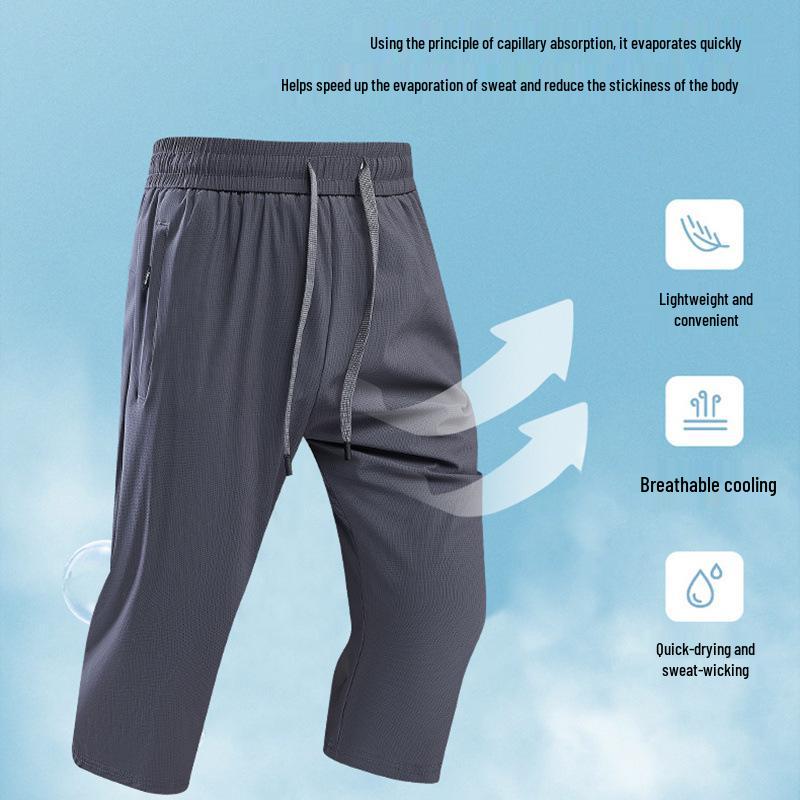 Men’s Quick-Dry Outdoor Elastic Pants - Breathable, Loose, Seven-Point Ice Silk for Sports 6XL
Men’s Quick-Dry Outdoor Elastic Pants - Breathable, Loose, Seven-Point Ice Silk for Sports 6XL