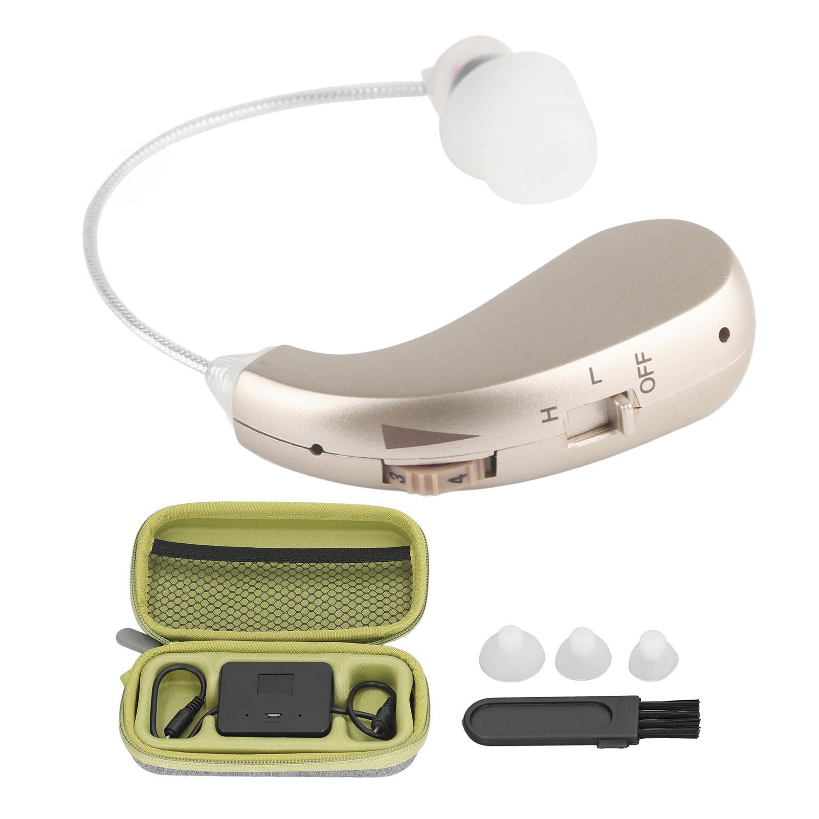 BX 06 Sound Aid Device Rechargeable Ear Sound Aid Amplifies Volume of Sounds Ergonomic Fit Silver срібний
BX 06 Sound Aid Device Rechargeable Ear Sound Aid Amplifies Volume of Sounds Ergonomic Fit Silver срібний