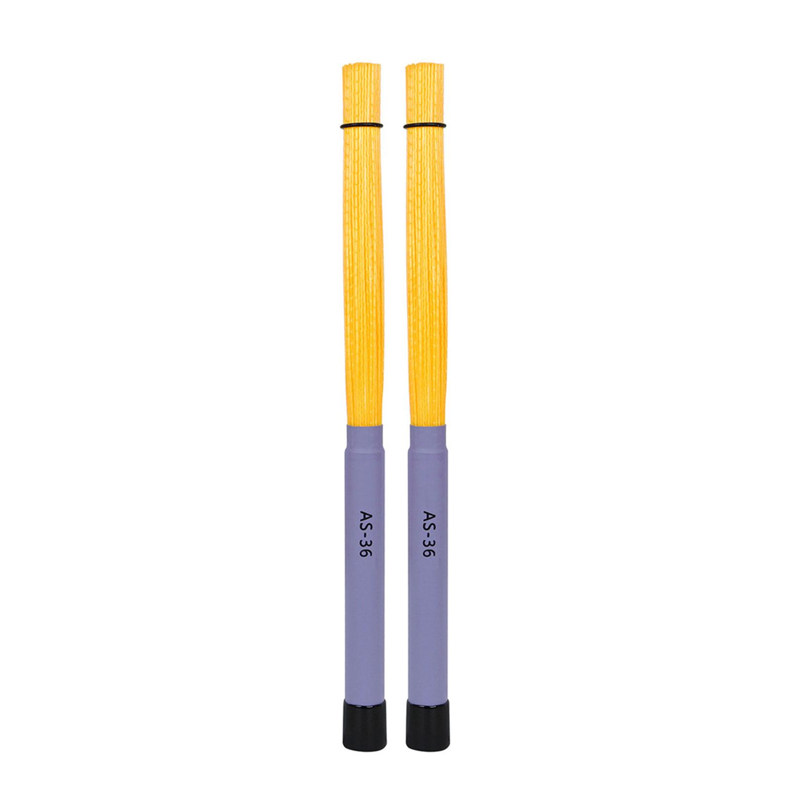 1Pair Nylon Drumsticks Brushes Rods Drum Brush Multi-Rod Bundle Sticks for Folk Music Percussion Accessories Easy Use жёлтый/фиолетовый
1Pair Nylon Drumsticks Brushes Rods Drum Brush Multi-Rod Bundle Sticks for Folk Music Percussion Accessories Easy Use жёлтый/фиолетовый