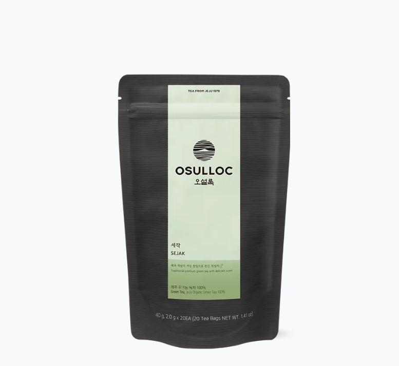 Osulloc Sejak Green Tea – Premium Korean Young Leaf Tea, 20 Bags 1 Pack (20 Tea Bags)
Osulloc Sejak Green Tea – Premium Korean Young Leaf Tea, 20 Bags 1 Pack (20 Tea Bags)