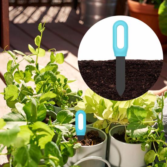Soil Moisture Sensor Wireless Plant Humidity Temperature Detector 2-in-1 LED Intelligent Measuring Instrument for Potted Plants Greenhouse
Soil Moisture Sensor Wireless Plant Humidity Temperature Detector 2-in-1 LED Intelligent Measuring Instrument for Potted Plants Greenhouse