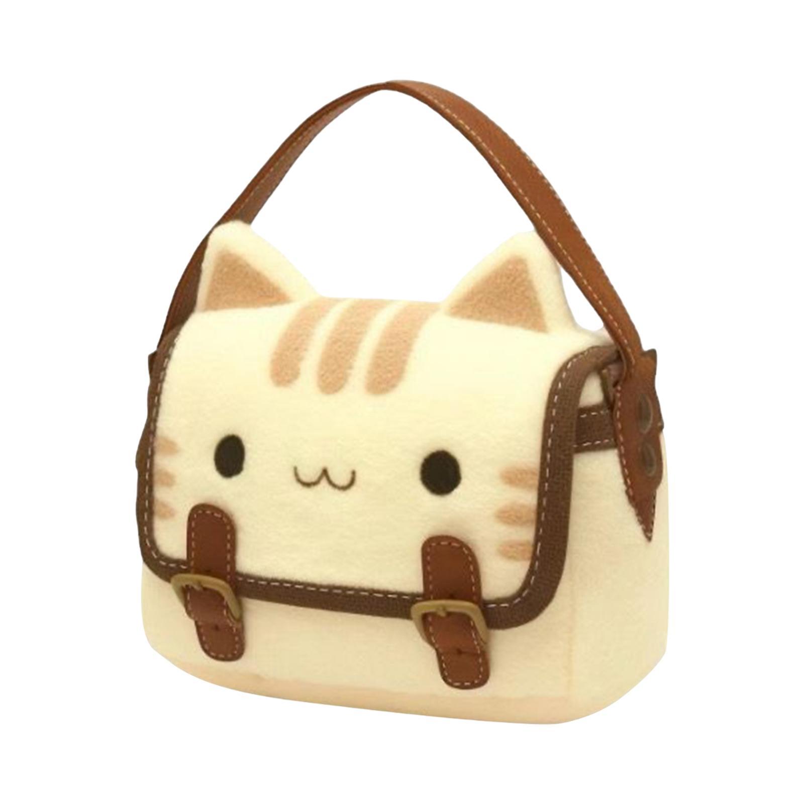 Cute Cat Plush Bag with Zipper Closure Lovey Soft Lightweight Trendy Holiday Gift Stuffed Toy Shoulder Purse for Party Vacation
Cute Cat Plush Bag with Zipper Closure Lovey Soft Lightweight Trendy Holiday Gift Stuffed Toy Shoulder Purse for Party Vacation